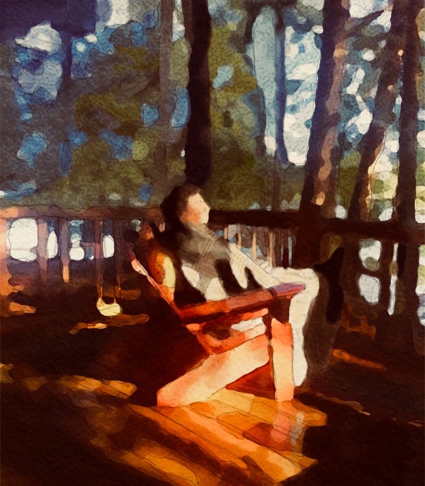 The Hedges Marsha in Repose by Harry Forsdick